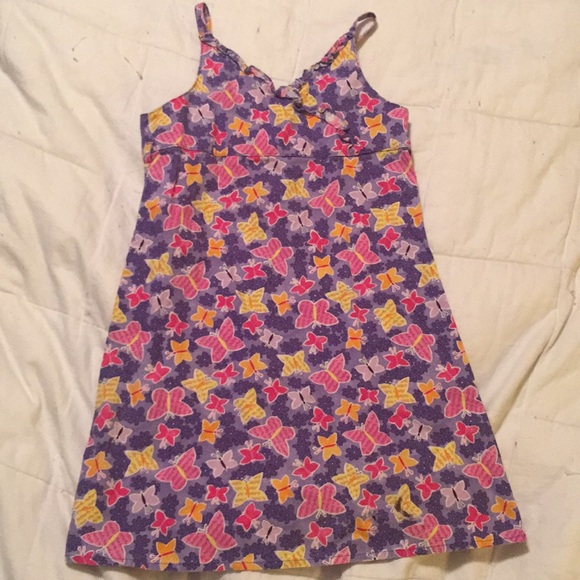 Bonnie Jean Butterfly Sundress Estimated Sz 5 - Picture 1 of 6